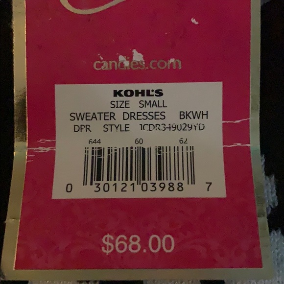 Candies Leopard Print Dress - Picture 2 of 3